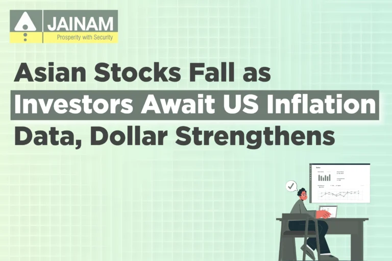 Asian Stocks Fall as Investors Await US Inflation Data