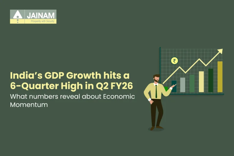 India’s GDP Growth Hits 6-Quarter High in Q2 FY26