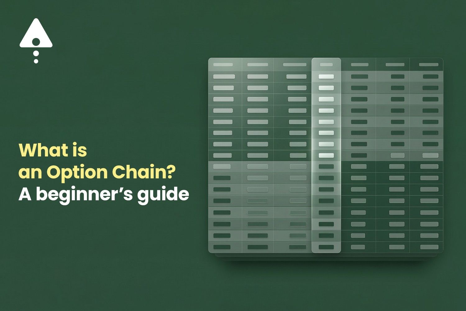 Optons Chain What is an Option Chain? Beginner’s Guide to Option Chain Data